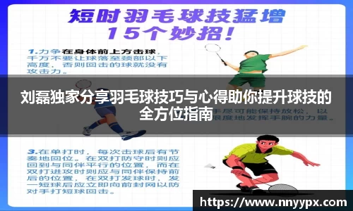 刘磊独家分享羽毛球技巧与心得助你提升球技的全方位指南
